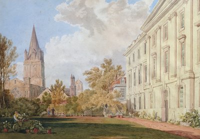 View of Christ Church Cathedral and the Garden and Fellows